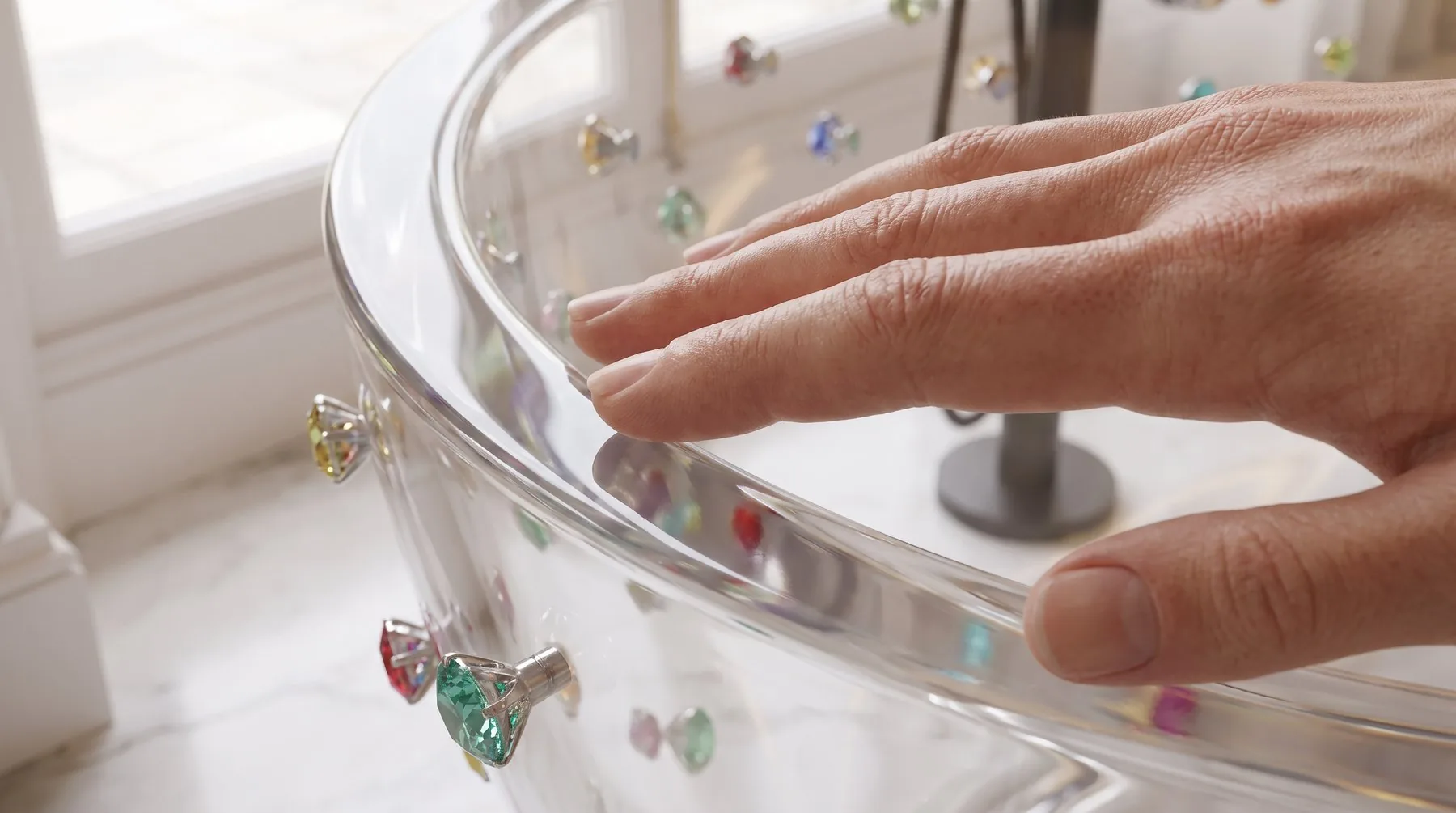 ALBELA KALEIDOSCOPE acrylic resin bathtub
