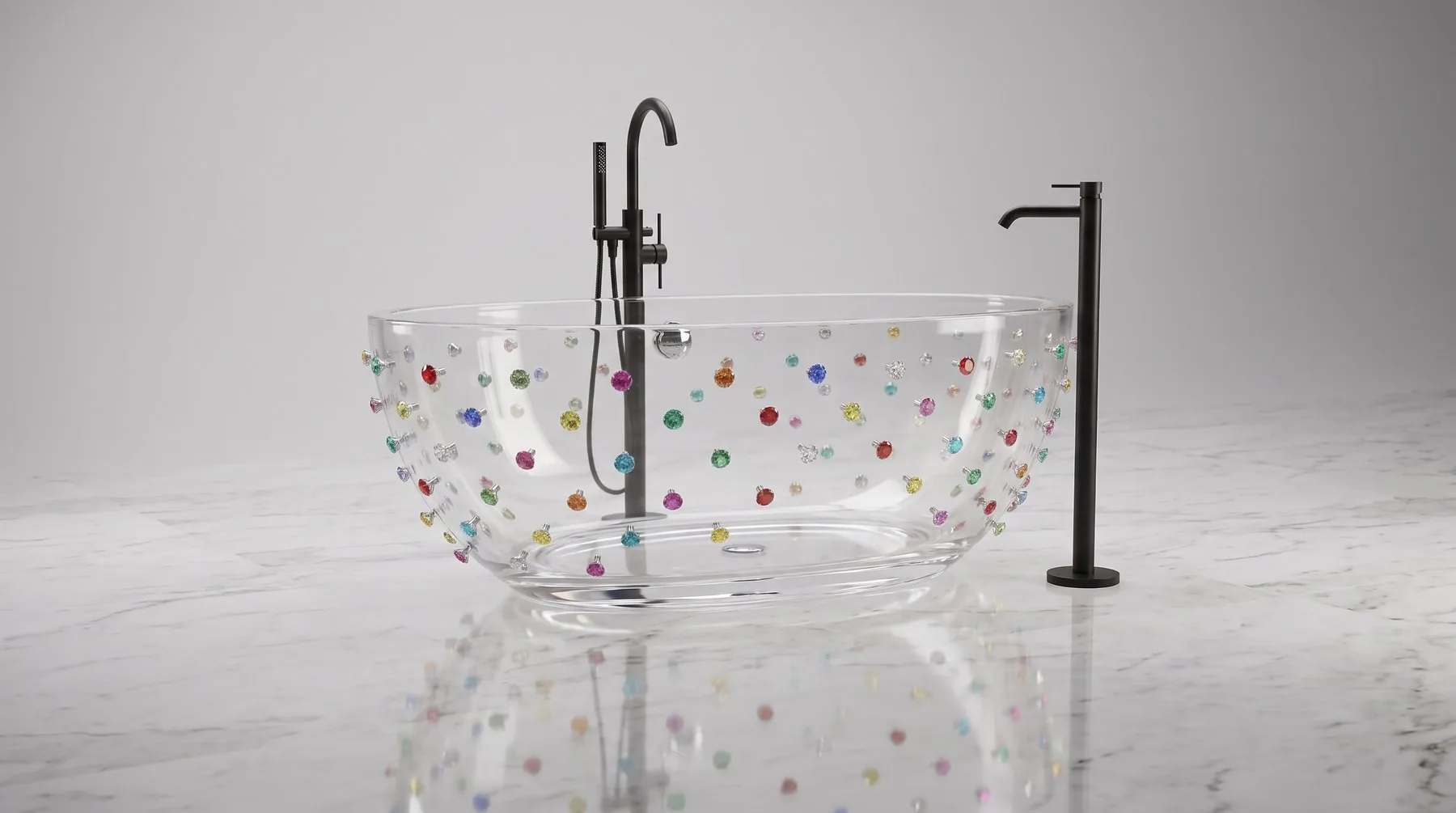 ALBELA KALEIDOSCOPE acrylic resin bathtub