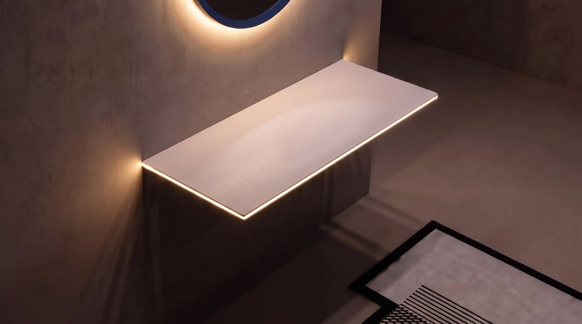 Linea ALBELA — светящаяся кромка LED