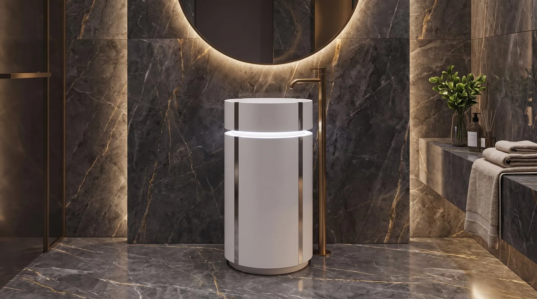 ALBELA HELSINKI solid surface basin