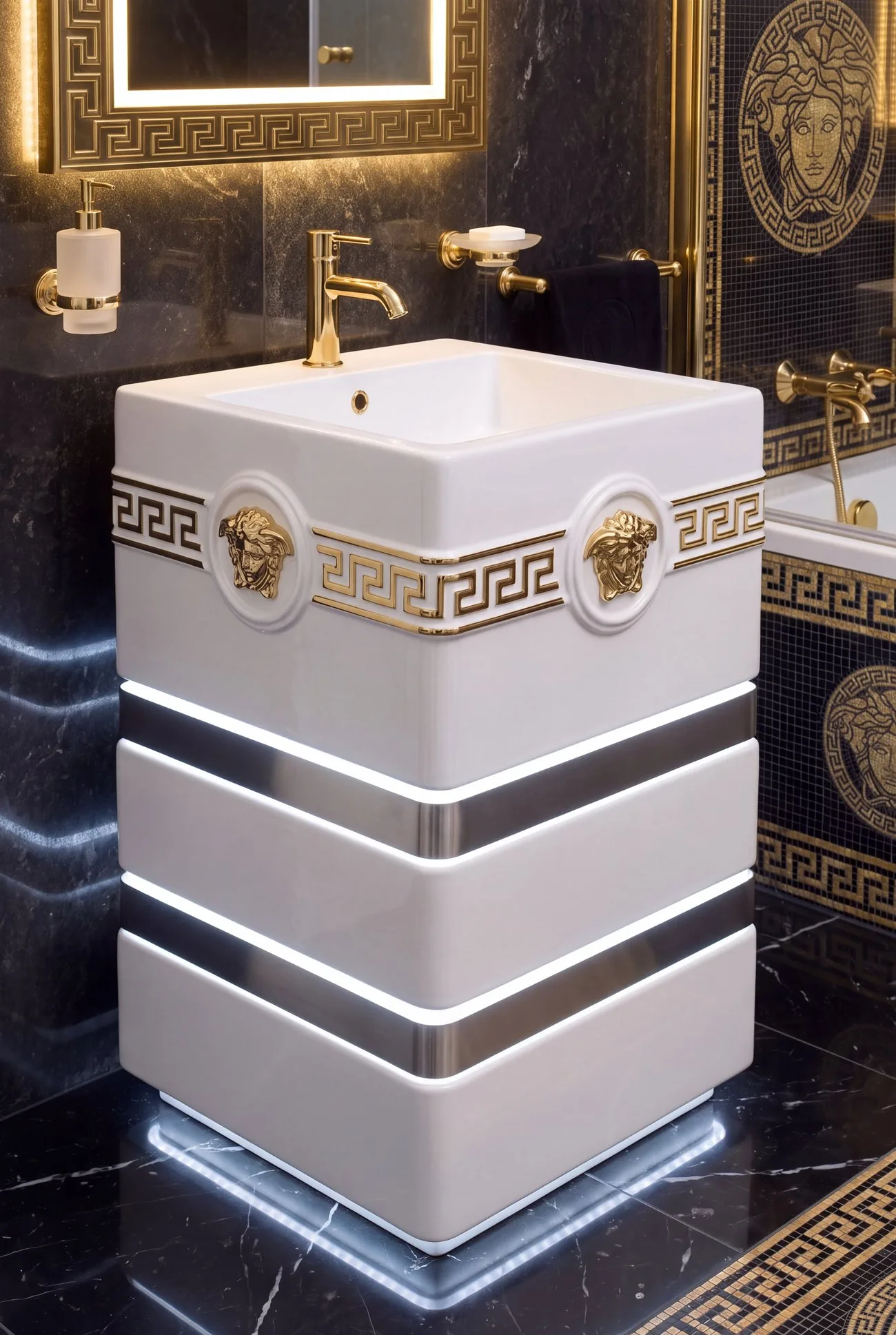 ALBELA ZURICH basin — подсветка выключена
